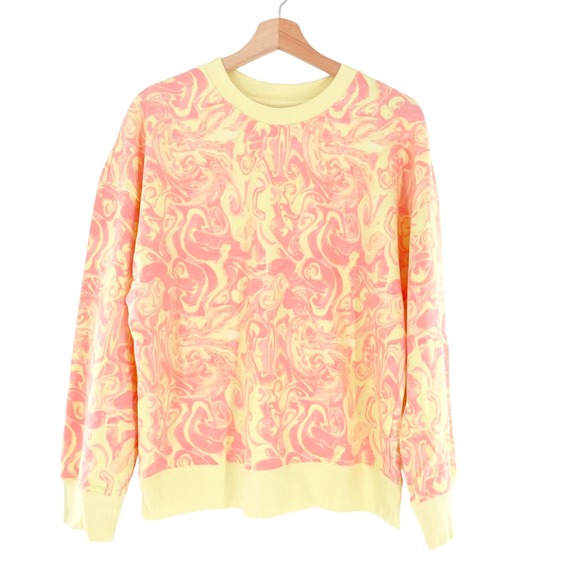 Nordstrom Tops - BP. Nordstrom Tie Dye Spacey Sweatshirt Crew Pink Yellow Pullover